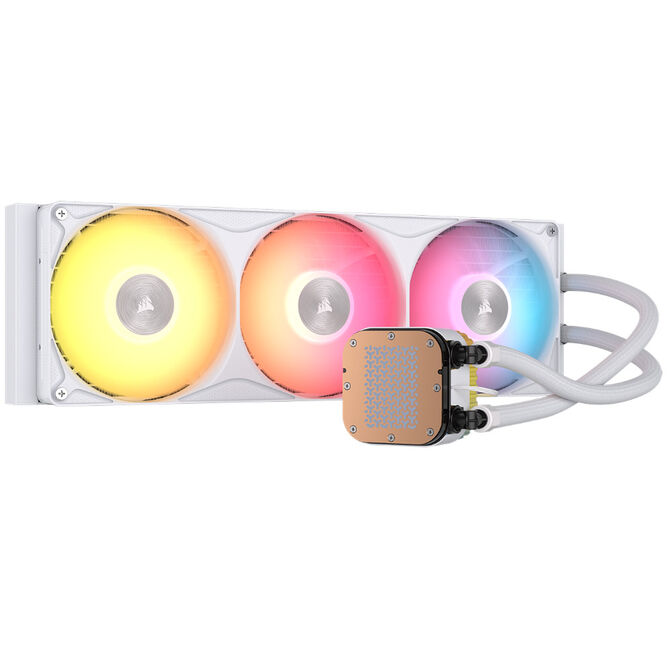 Water Cooler CPU Corsair NAUTILUS II RS ARGB 360mm Branco image number 1