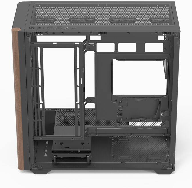 Caixa Micro-ATX Aerocool D301A ARGB Vidro Temperado Preto image number 3