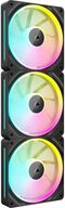 Ventoinha 120mm Corsair 2400RPM iCUE Link LX120 RGB 4 Pinos PWM Preta (Pack 3)