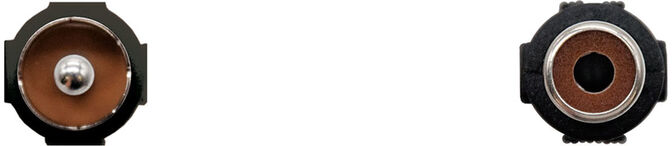 Cabo RCA Extens&atilde;o Nanocable RCA/M-RCA/F 5M Preto image number 1