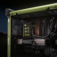 Caixa E-ATX Corsair WARTHOG RS Perfomance Verde Militar Vidro Temperado image number null