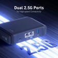 Router de Viagem GL.iNet GL-BE3600 Slate 7 Wireless BE3600 Wi-Fi 7 Dual Band image number null