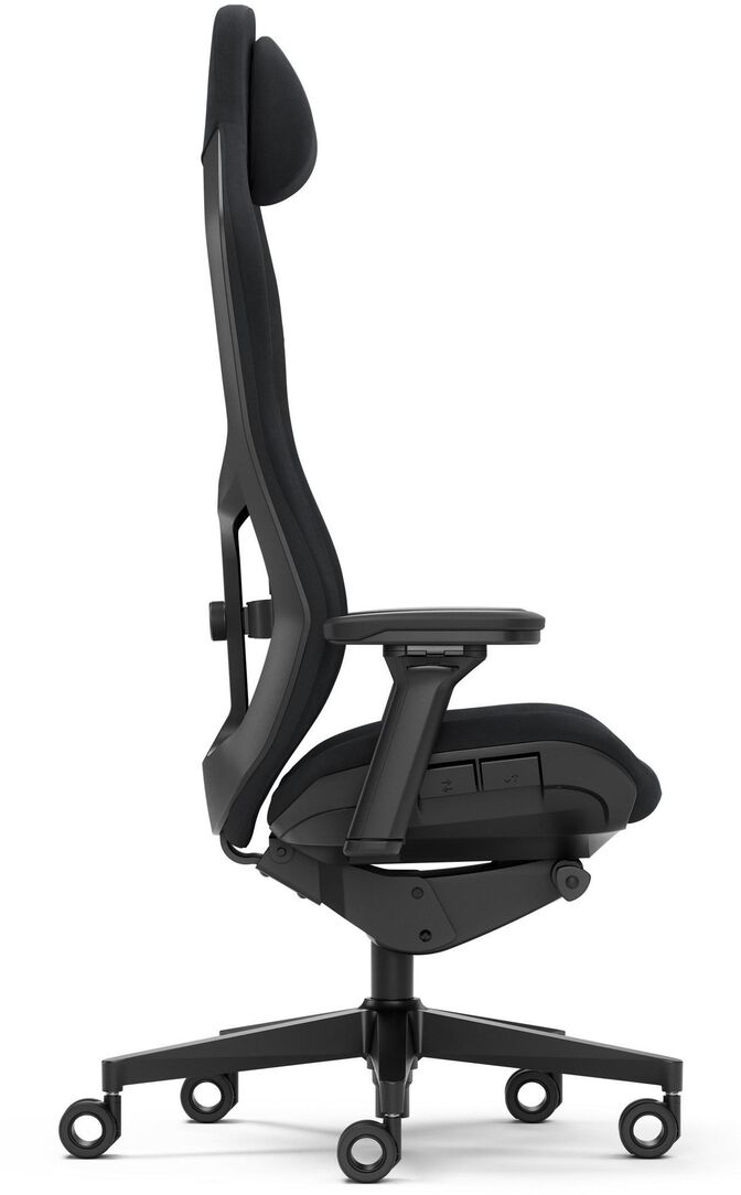 Cadeira Ergon&oacute;mica Fractal Design Refine Alcantara Dark image number 2