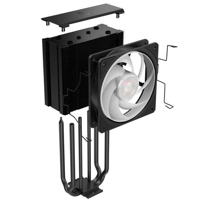 Cooler CPU Cooler Master Hyper 212 3DHP Black ARGB image number 9