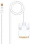 Cabo Conversor Nanocable Mini DisplayPort/M > DVI/M 3 M Branco