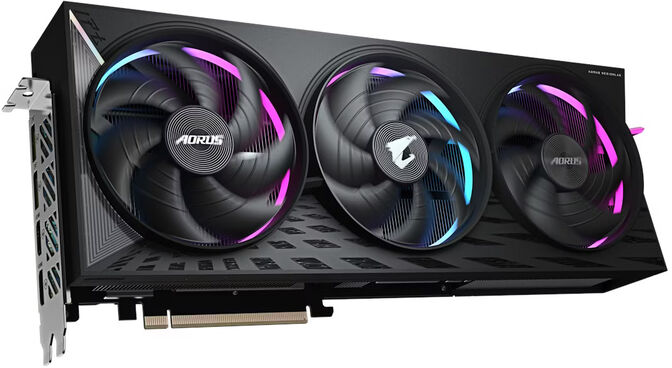 Gr&aacute;fica Gigabyte Radeon RX 9070 XT Aorus Elite 16GB GDDR6 image number 2