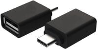 Adaptador Ewent EW9630 USB-C para USB-A Preto