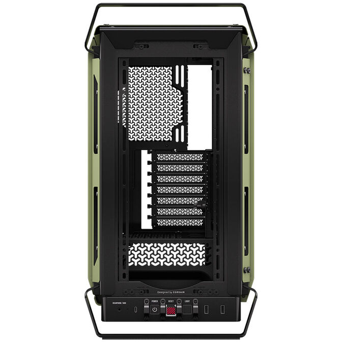 Caixa E-ATX Corsair WARTHOG Perfomance Verde Militar Vidro Temperado image number 9