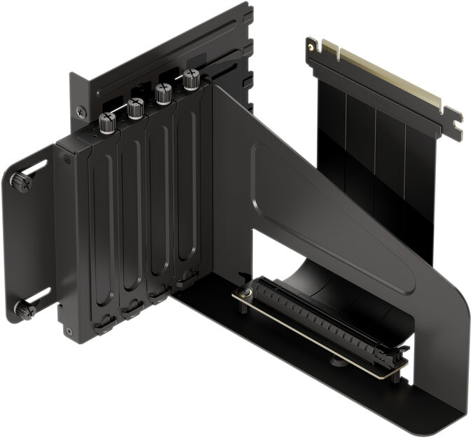 Suporte Vertical GPU com Riser - HAVN HS 420 Preto image number 0
