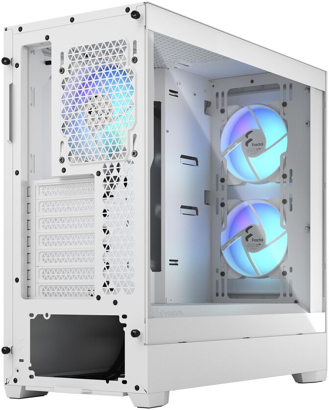 Caixa ATX Fractal Design Pop Air RGB White TG Clear Tint image number 3