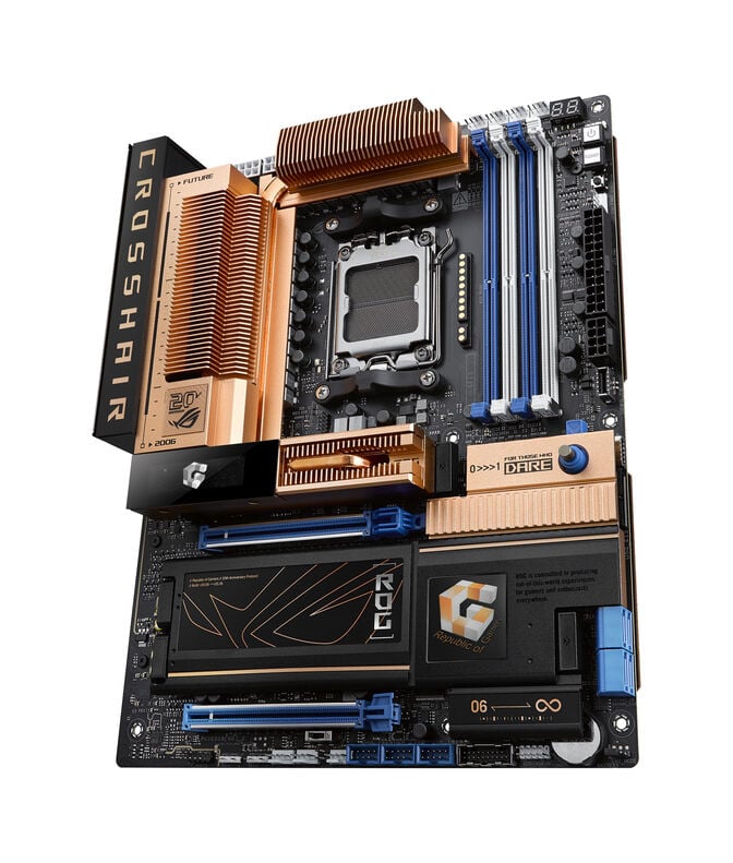Motherboard Asus ROG Crosshair 2006 X870E Anniversary Edition SktAM5 image number 3