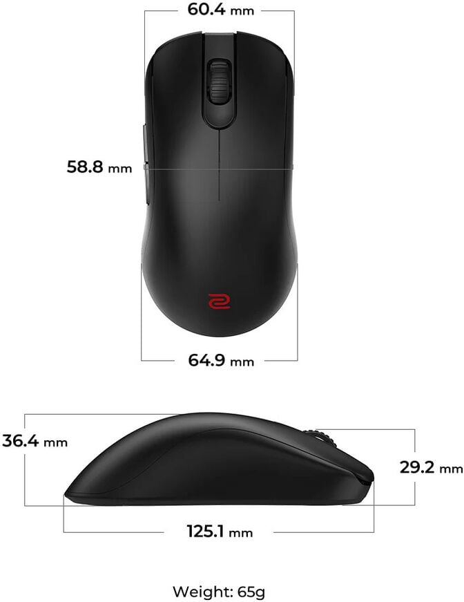 Rato BenQ ZOWIE FK2-DW 4K Wireless image number 6