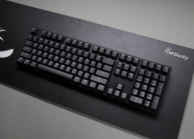 Teclado Mec&acirc;nico Ducky Origin 100% Black MX Speed Silver (ES) image number 3