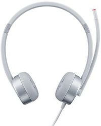 Headset Lenovo 100 Stereo Cinza Jack 3.5mm