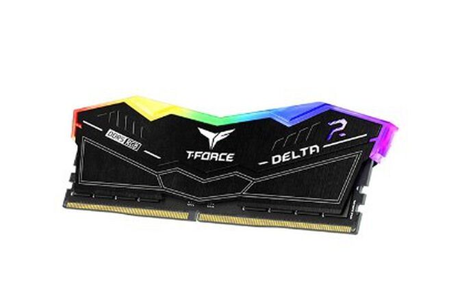 Team Group Kit 48GB (2 x 24GB) DDR5 7200MHz Delta RGB Preto CL34 image number 1