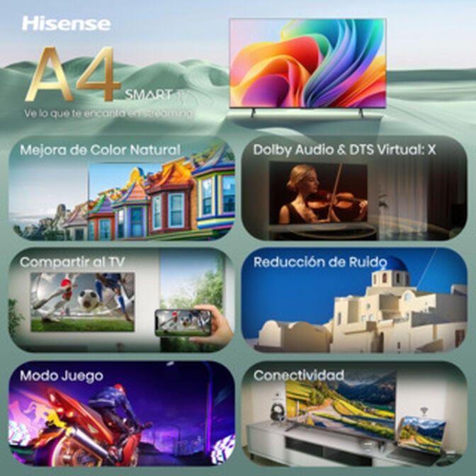Televis&atilde;o Hisense 40A4S 40" LED Full HD VIDAA image number 1