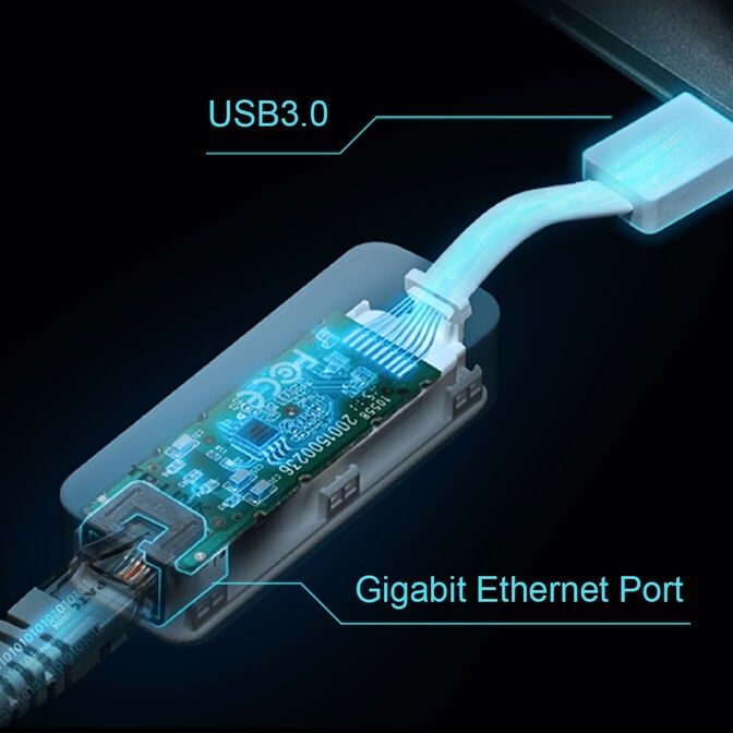 Adaptador USB TP-Link UE300 USB 3.0 > Ethernet Gigabit image number 7