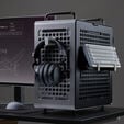 Caixa E-ATX Cooler Master QUBE 540 Stardust image number null