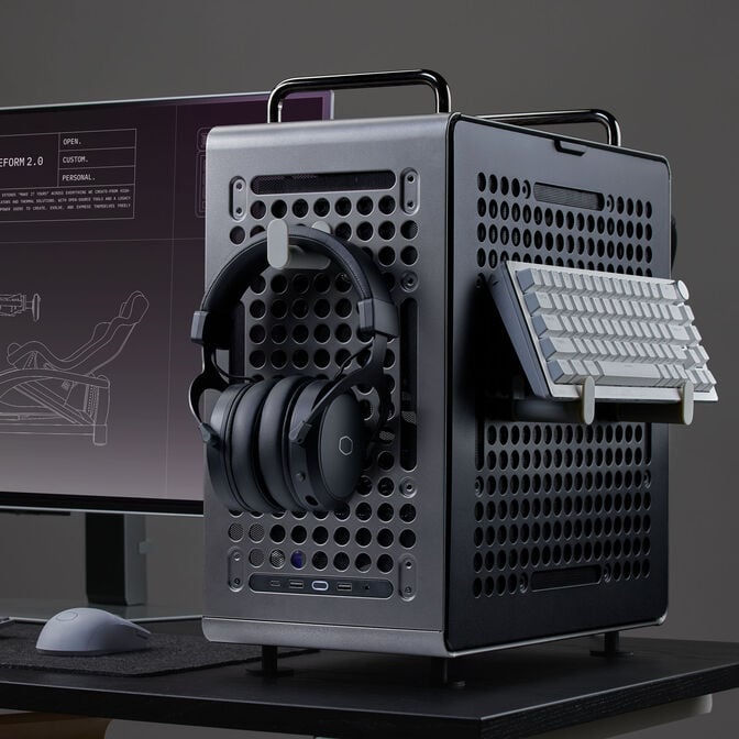 Caixa E-ATX Cooler Master QUBE 540 Stardust image number 13