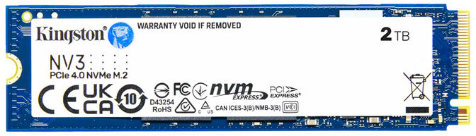 SSD Kingston NV3 2TB Gen4 M.2 NVMe 2280 (6000/5000MB/s) image number 0