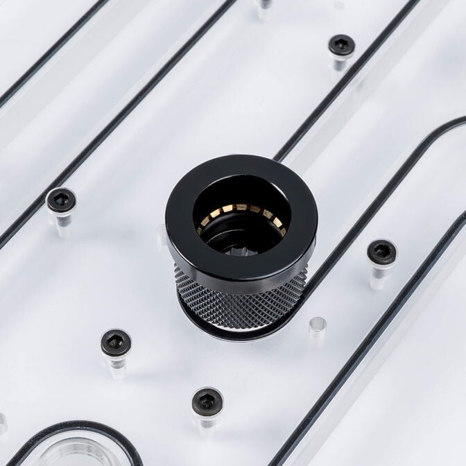 Conector Phanteks Glacier EZ-Fit F16G1/4 - Preto image number 3