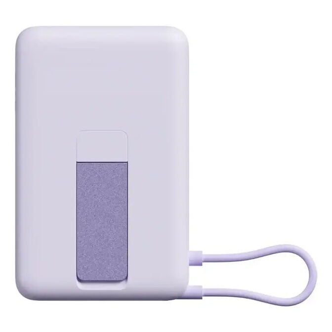 Powerbank Xiaomi 33W Magnetic Power Bank 10000 com Suporte Incorporado Roxo image number 1