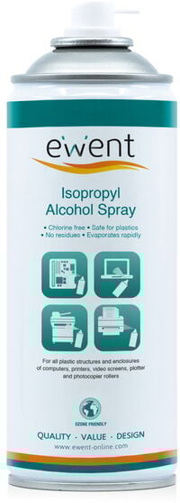 Spray Ewent Alcool Isoprop&iacute;lico 70% 400ml
