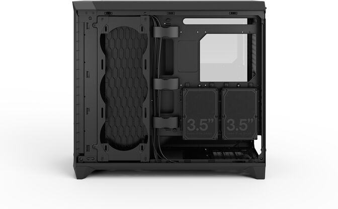 Caixa E-ATX Fractal Design Meshify 3 XL Black TG Light Tint image number 12