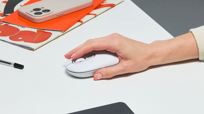 Rato Logitech Pop Wireless Bluetooth Branco image number 4