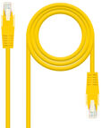 Cabo de Rede Nanocable RJ45 UTP CAT.5E AWG24 3 M Amarelo image number null