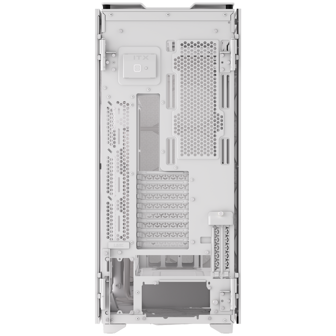 Caixa E-ATX Corsair 9000D RGB Airflow Branca Vidro Temperado image number 11