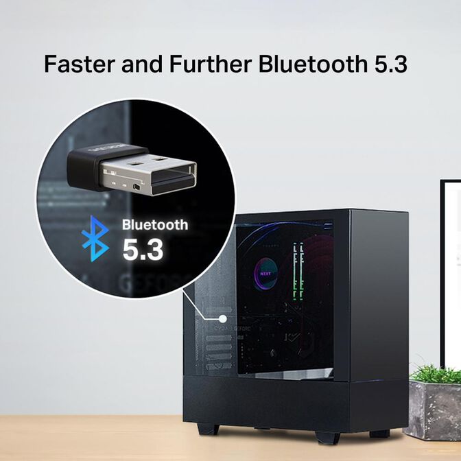 Adaptador Mercusys MA530 Bluetooth 5.3 Nano image number 2