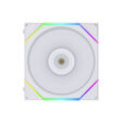 Ventoinha Lian Li UNI FAN TL120 RGB PWM Branco 120mm (Pack 3) image number null