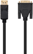 Cabo Conversor Nanocable DisplayPort/M > DVI/M 1 M Preto image number null