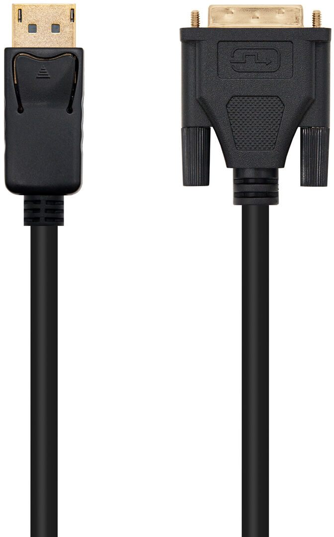 Cabo Conversor Nanocable DisplayPort/M > DVI/M 1 M Preto image number 1