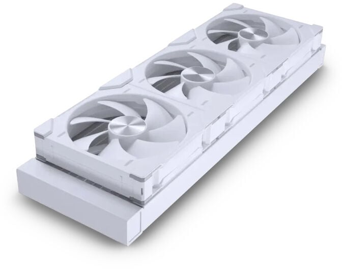 Water Cooler CPU Phanteks Glacier One 420D30 DRGB X2 Branco - 420mm image number 3