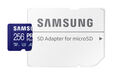 Cart&atilde;o Samsung PRO Plus MicroSDXC UHS-I C10 U3 V30 256GB A2 + Adaptador SD image number null