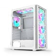 Caixa ATX Montech X3 Glass RGB Vidro Temperado Branco image number null