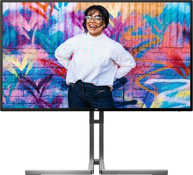 Monitor AOC Graphic Pro 27" U27U3CV Nano IPS 4K 60Hz USB-C (PD90W) DisplayHDR 400 image number 1