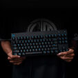 Teclado Logitech G PRO RGB Lightsync GX Blue Clicky Preto (US) image number null