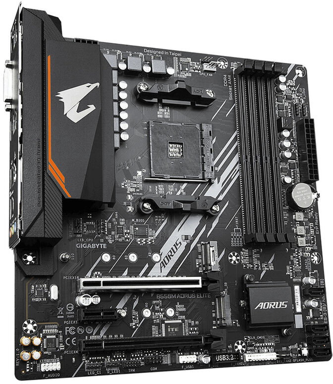 Motherboard Gigabyte B550M Aorus Elite image number 2