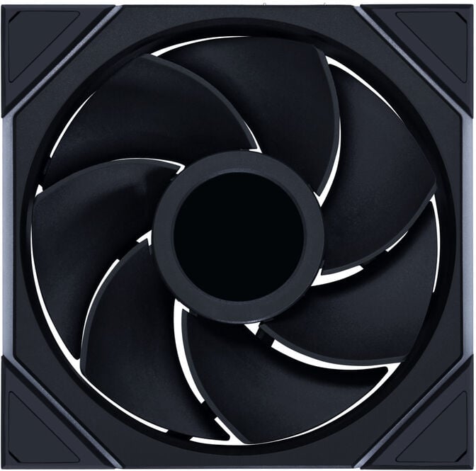 Ventoinha Lian Li UNI FAN TL140 LCD Wireless RGB Reverse PWM Preto 140mm image number 2