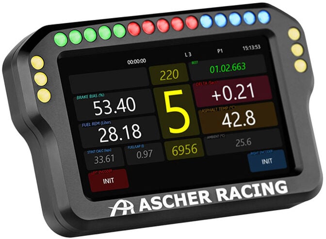 Dashboard 4" Ascher Racing image number 1
