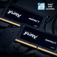 Kingston SO-DIMM 32GB DDR5 5600MHz Fury Impact CL40 image number null