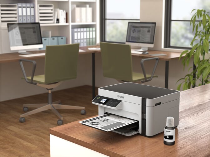 Impressora Multifun&ccedil;&otilde;es a Jato de Tinta Epson EcoTank ET-M2120 Monocrom&aacute;tica Wi-Fi image number 18