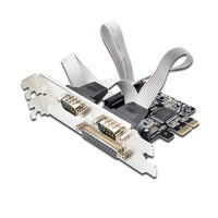 Placa de Interface Ewent Serial Paralela Combo PCI-E 2 + 1