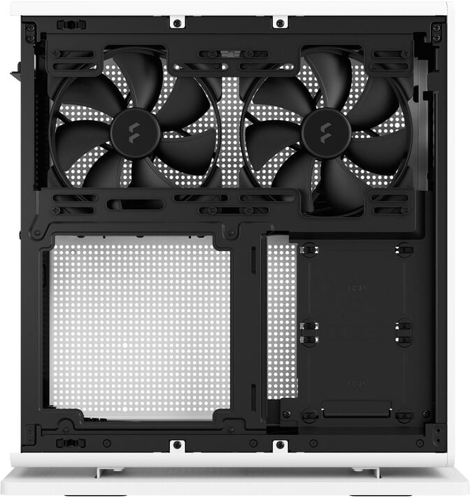 Caixa Mini-ITX Fractal Design Ridge White PCIe 4.0 image number 23