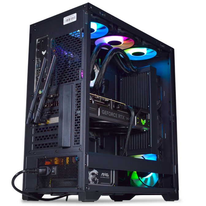 Computador King Mod Gamer-PC Powered by ASUS Ryzen 7 7800X3D 32GB DDR5 2TB RTX 5070 WiFi W11 image number 3