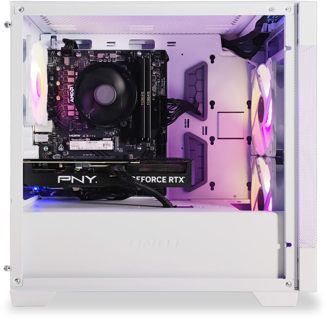 Computador AURA Gamer-PC Ryzen 5 7500F 32GB DDR5 1TB RTX 4070 SUPER WiFi W11 image number 2