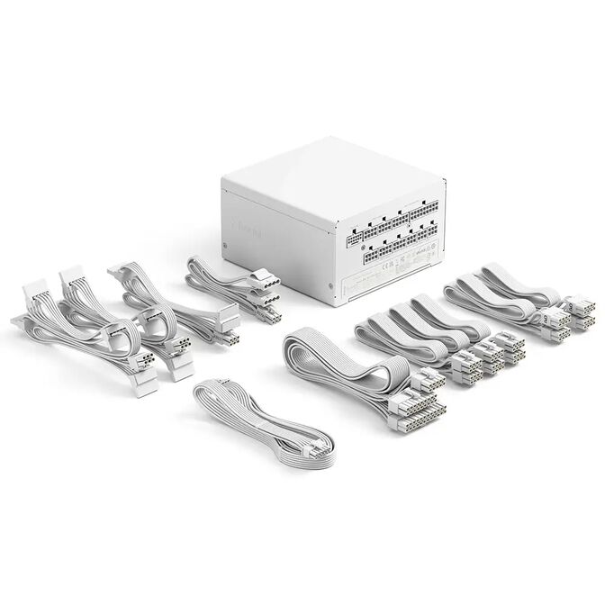 Fonte Fractal Design Ion 3 1000W 80+ Gold Full Modular ATX 3.1 PCIe 5.1 Branca image number 7